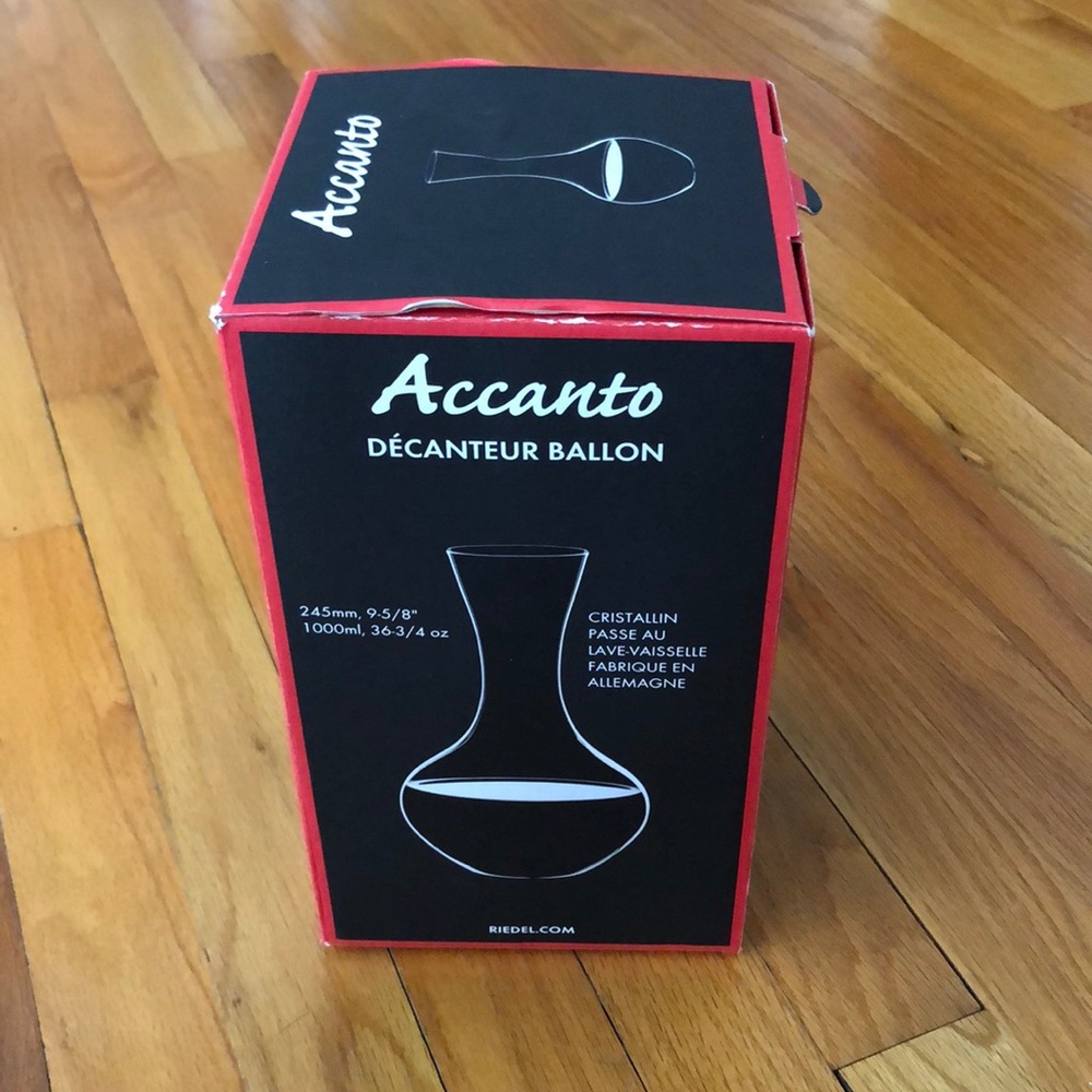 New Riedel Balloon Decanter - Crystal Glass